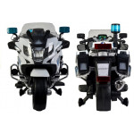 Elektrická motorka BMW - policajná - biela